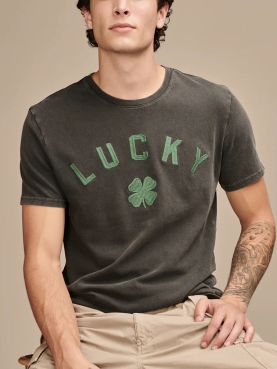 Lucky Brand Other - Lucky Brand “Lucky Clover” Graphic Tee – Size XXL